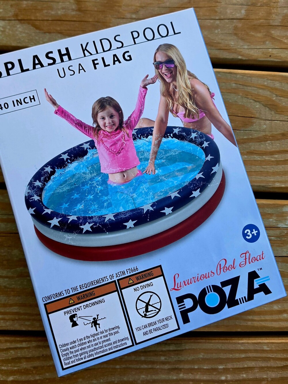 POZA Inflatable Swimming Pool - Picture 5 of 9